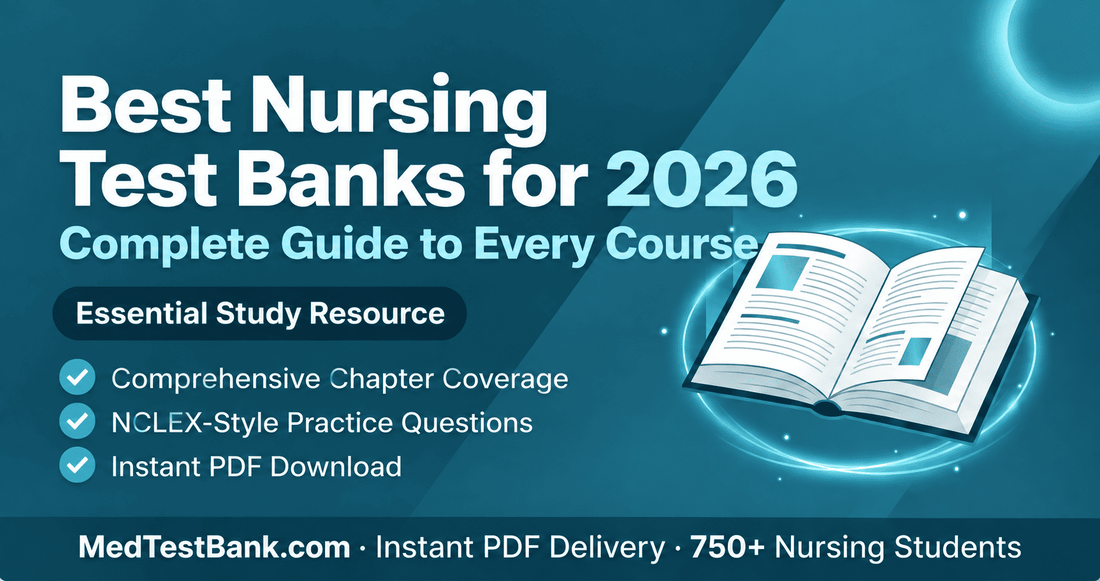 Best Nursing Test Banks for 2026 - Complete Guide to Every Course