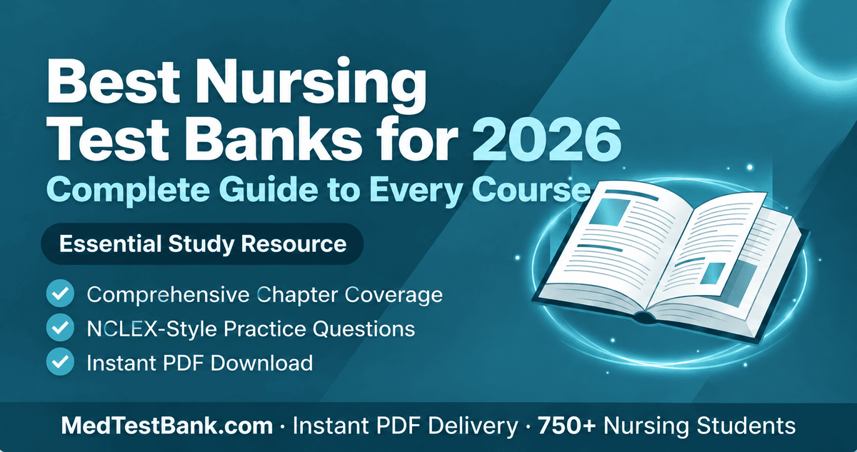 Best Nursing Test Banks for 2026 - Complete Guide to Every Course