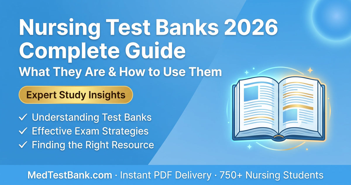 Nursing Test Banks 2026 Complete Guide: What They Are, How to Use Them & Which One You Need