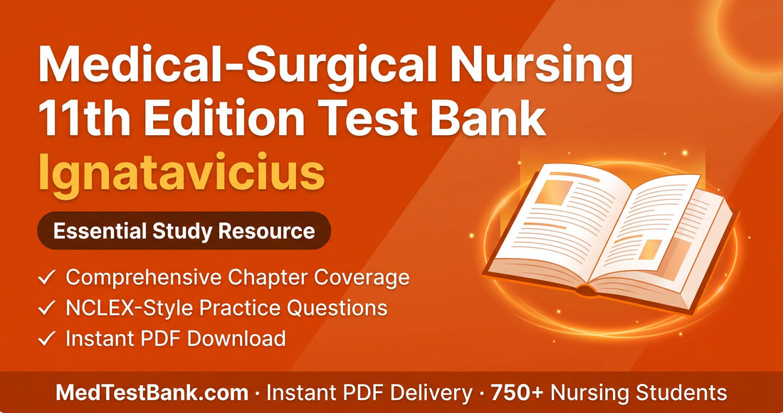 Test Bank Medical-Surgical Nursing 11th Edition by Ignatavicius - Complete Review & Buyer Guide 2026