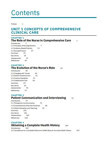 TEST BANK Clinical Nursing Skills NEW VERSION