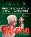 Test Bank Physical Examination and Health Assessment 9th Edition by Jarvis