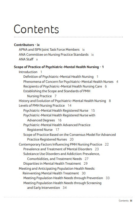 TEST BANK Psychiatric-Mental Health Nursing: Scope and Standards of Practice, 3rd Edition