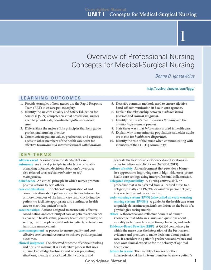 TEST BANK Medical-Surgical Nursing: Concepts for Interprofessional Collaborative Care 10th EDITION