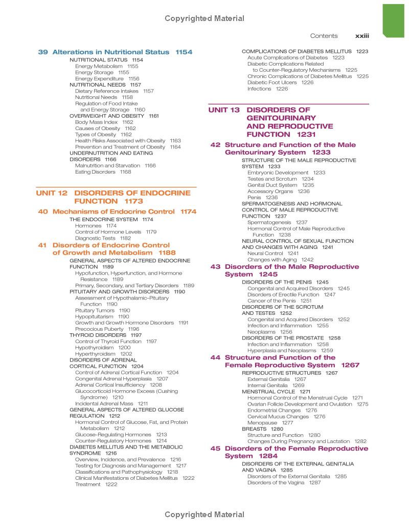 TEST BANK Porth's Pathophysiology: Concepts of Altered Health States 10TH EDITION