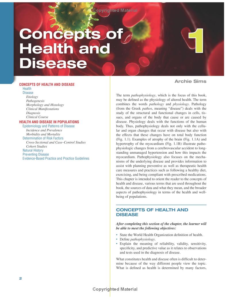 TEST BANK Porth's Pathophysiology: Concepts of Altered Health States 10TH EDITION