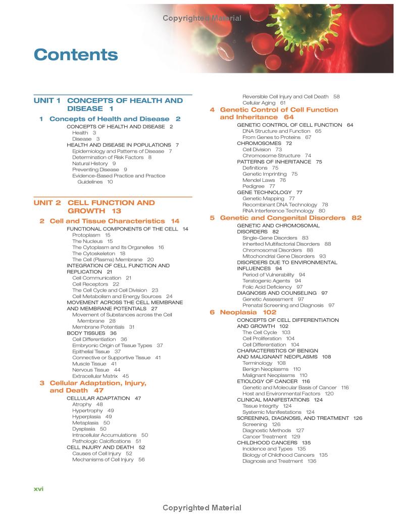 TEST BANK Porth's Pathophysiology: Concepts of Altered Health States 10TH EDITION
