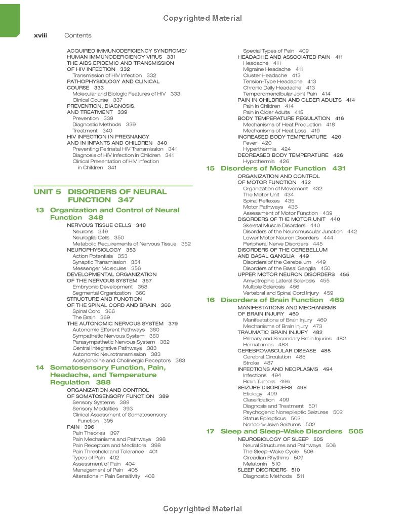 TEST BANK Porth's Pathophysiology: Concepts of Altered Health States 10TH EDITION