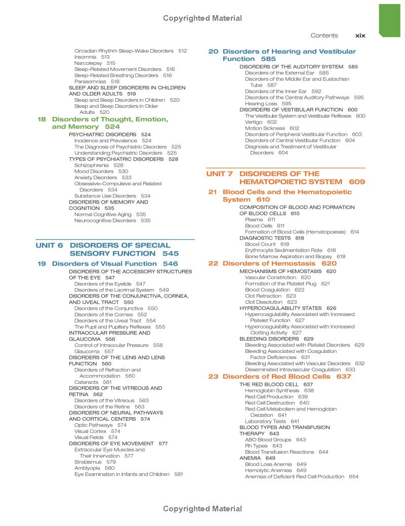 TEST BANK Porth's Pathophysiology: Concepts of Altered Health States 10TH EDITION